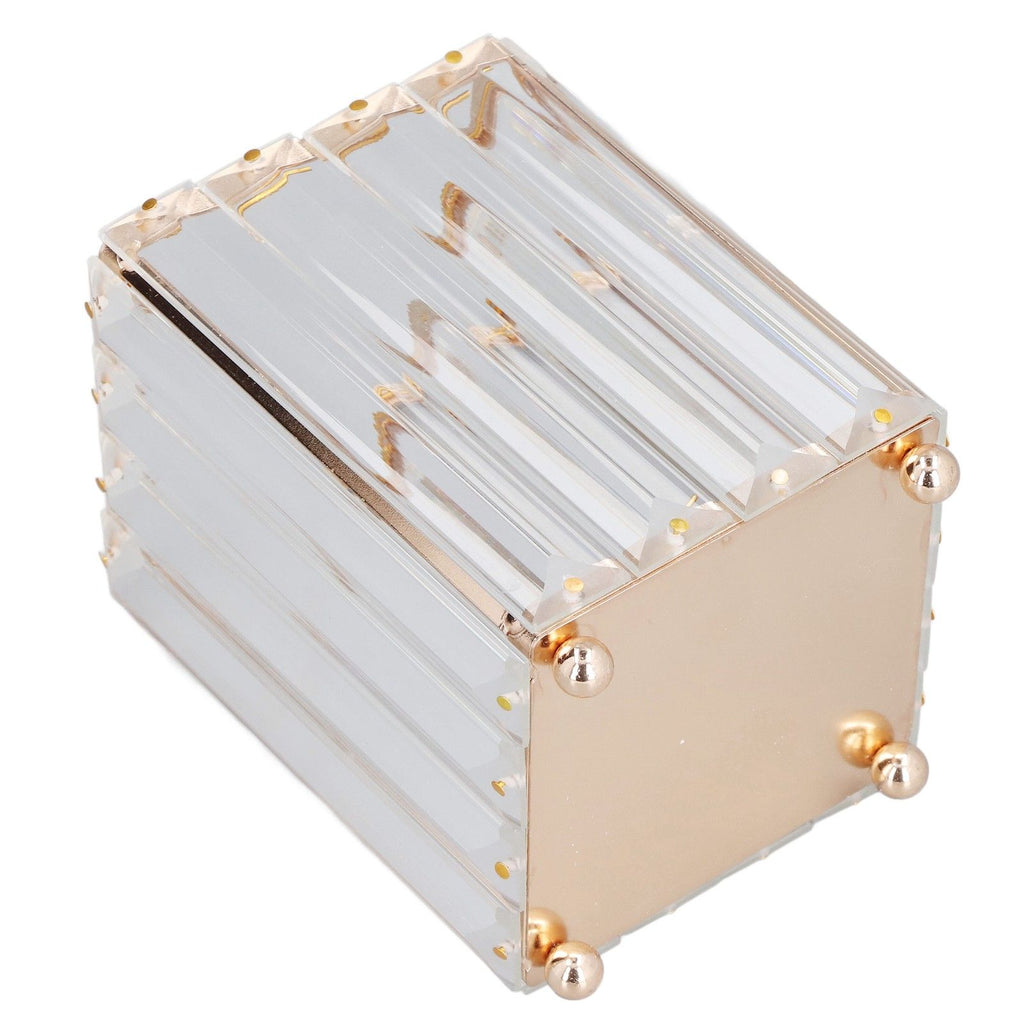 Makeup Brush Holder Large Capacity Elegant Style Durable Fadeless Corrosion Resistant Makeup Brush Organizer