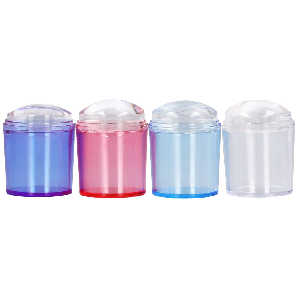 Nail Art Stamper Clear Silicone Stamping Jelly for for DIY Nail Edges Prints Patterns