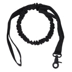 Dog Leash Durable Wear Resistant Easy Control Elasticity Provides Ductility Military Pet Leash Pet SupplyBlack