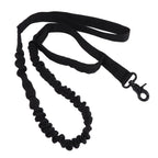 Dog Leash Durable Wear Resistant Easy Control Elasticity Provides Ductility Military Pet Leash Pet SupplyBlack