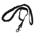 Dog Leash Durable Wear Resistant Easy Control Elasticity Provides Ductility Military Pet Leash Pet SupplyBlack