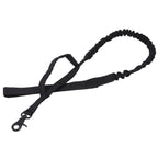 Dog Leash Durable Wear Resistant Easy Control Elasticity Provides Ductility Military Pet Leash Pet SupplyBlack