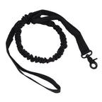 Dog Leash Durable Wear Resistant Easy Control Elasticity Provides Ductility Military Pet Leash Pet SupplyBlack