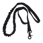 Dog Leash Durable Wear Resistant Easy Control Elasticity Provides Ductility Military Pet Leash Pet SupplyBlack