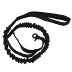 Dog Leash Durable Wear Resistant Easy Control Elasticity Provides Ductility Military Pet Leash Pet SupplyBlack