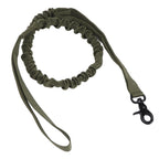 Dog Leash Durable Wear Resistant Easy Control Elasticity Provides Ductility Military Pet Leash Pet SupplyGreen