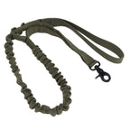 Dog Leash Durable Wear Resistant Easy Control Elasticity Provides Ductility Military Pet Leash Pet SupplyGreen