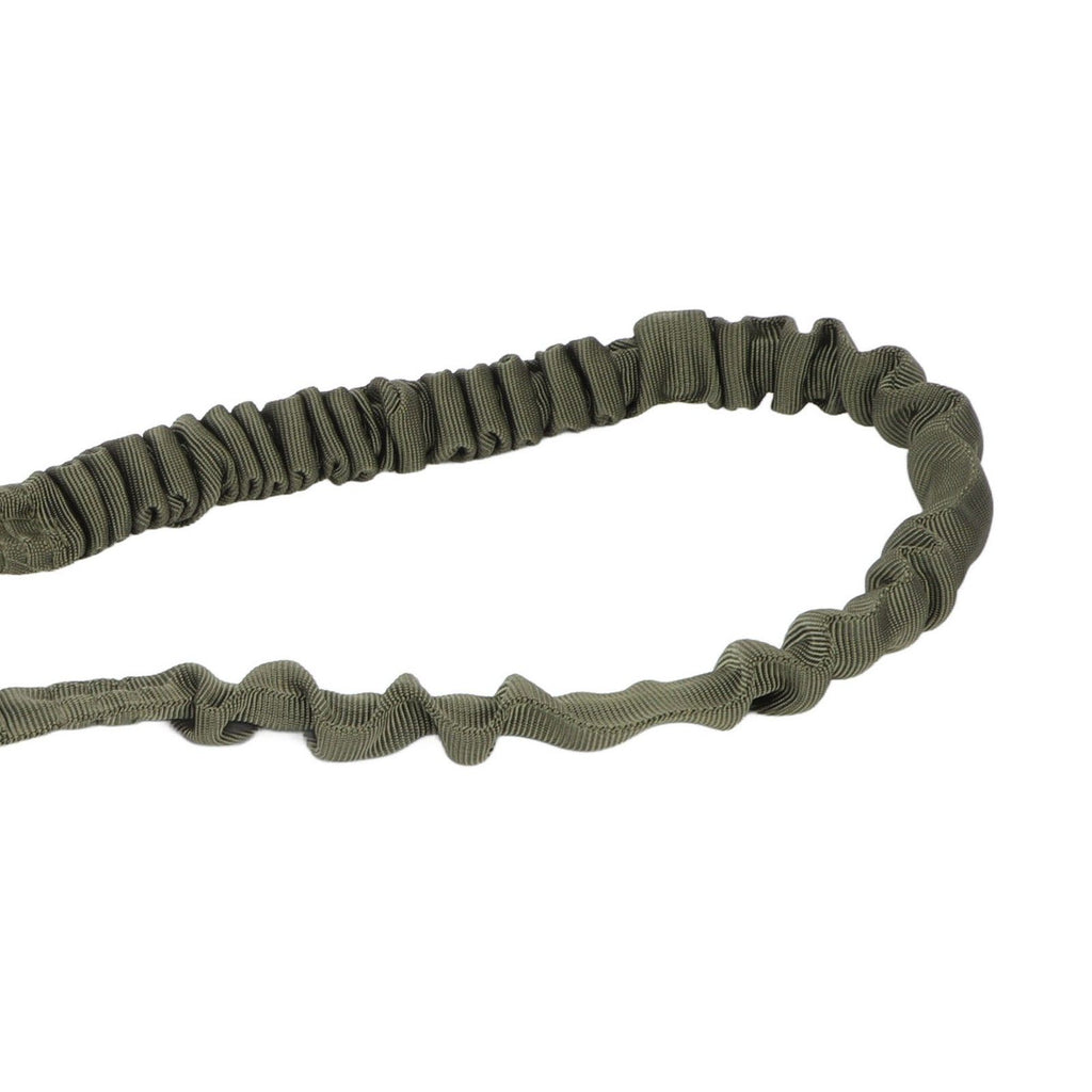 Dog Leash Durable Wear Resistant Easy Control Elasticity Provides Ductility Military Pet Leash Pet SupplyGreen