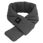 Heating Scarf Washable Skin Friendly Electric Heated Scarf with 3 Adjustable Gears for Adults Children ElderlyGrey