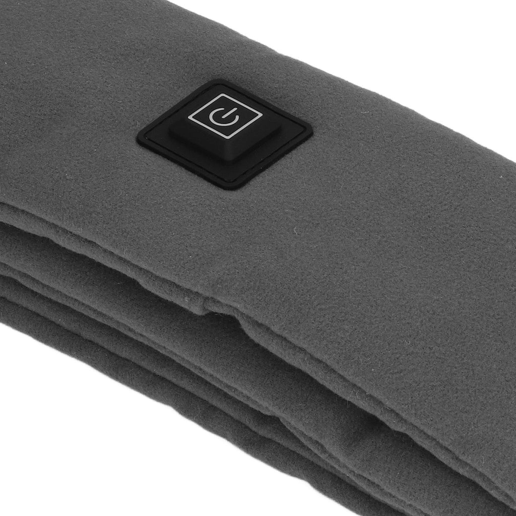 Heating Scarf Washable Skin Friendly Electric Heated Scarf with 3 Adjustable Gears for Adults Children ElderlyGrey