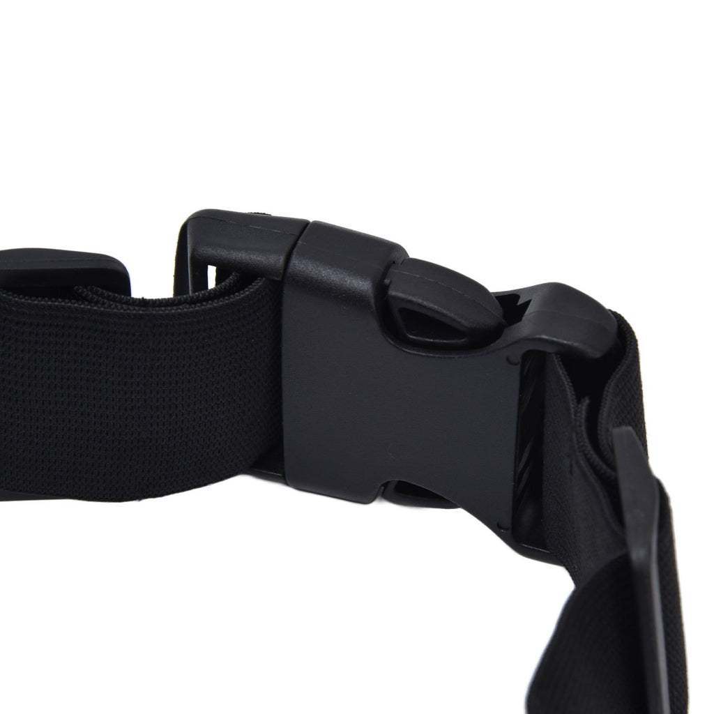 Sports Belt Bag Leash Set Reflective Elastic Explosion Proof Dog Running Traction Rope for Walking RunningBlack