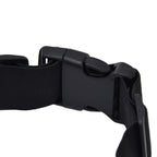Sports Belt Bag Leash Set Reflective Elastic Explosion Proof Dog Running Traction Rope for Walking RunningBlack