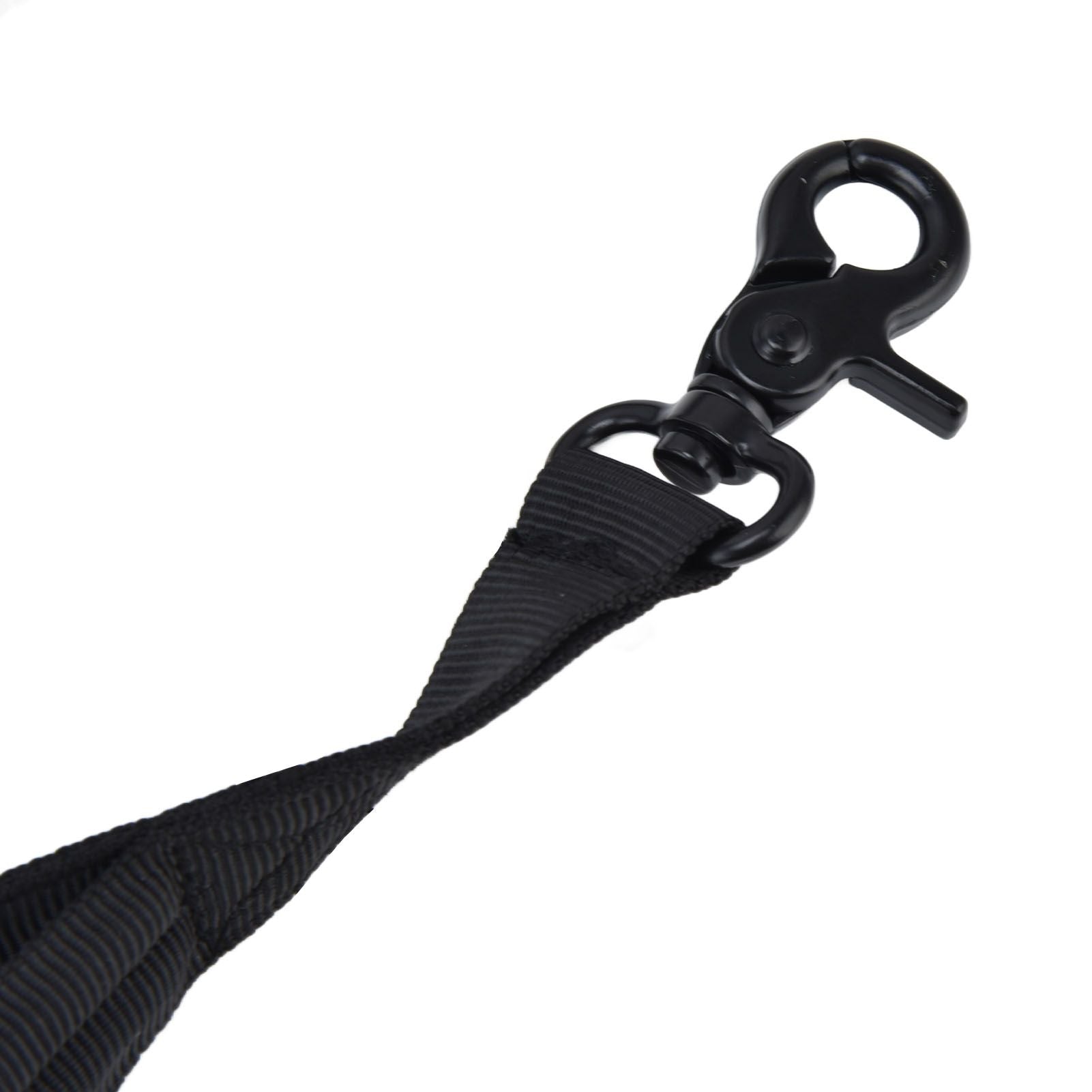 Sports Belt Bag Leash Set Reflective Elastic Explosion Proof Dog Running Traction Rope for Walking RunningBlack