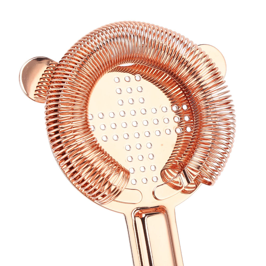 11PCS/Set Cocktail Shaker Set Bartender Kit Cocktail Strainer Stainless Steel Barware for Home PartyRose Gold