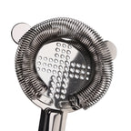 11PCS/Set Cocktail Shaker Set Bartender Kit Cocktail Strainer Stainless Steel Barware for Home PartyRuthenium Black