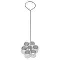 Aluminum Alloy DIY Baking Mold Dessert Beehive Shape Biscuits Donut Mold for Home Cake Shop7‑Hole Large