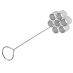 Aluminum Alloy DIY Baking Mold Dessert Beehive Shape Biscuits Donut Mold for Home Cake Shop7‑Hole Large
