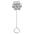Aluminum Alloy DIY Baking Mold Dessert Beehive Shape Biscuits Donut Mold for Home Cake Shop7‑Hole Large