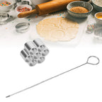 Aluminum Alloy DIY Baking Mold Dessert Beehive Shape Biscuits Donut Mold for Home Cake Shop7‑Hole Large