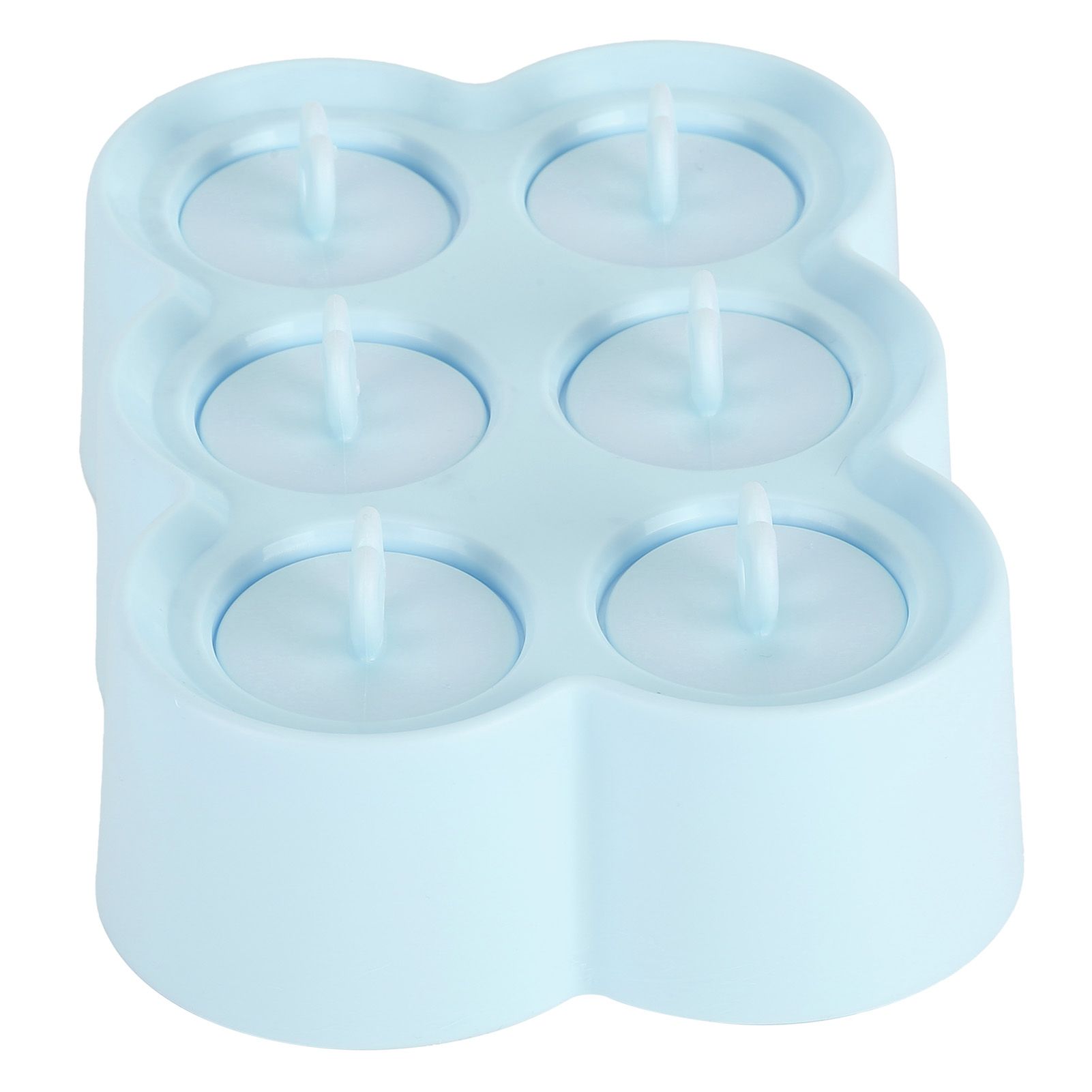 DIY Ice Cream Mold Innovative Household Ice Bar Mold for Home Summer Kitchen RestaurantBlue