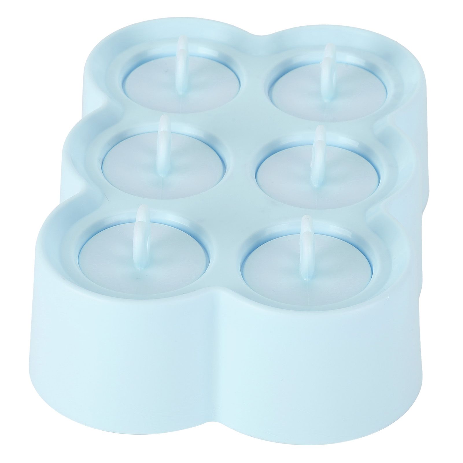 DIY Ice Cream Mold Innovative Household Ice Bar Mold for Home Summer Kitchen RestaurantBlue