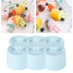 DIY Ice Cream Mold Innovative Household Ice Bar Mold for Home Summer Kitchen RestaurantBlue