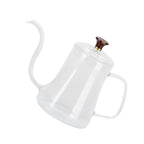 Glass Coffee Pot Swan Neck Thin Mouth Kettle HandMade Coffee Maker Pour Over Kettle(600 ml )