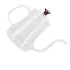 Glass Coffee Pot Swan Neck Thin Mouth Kettle HandMade Coffee Maker Pour Over Kettle(600 ml )