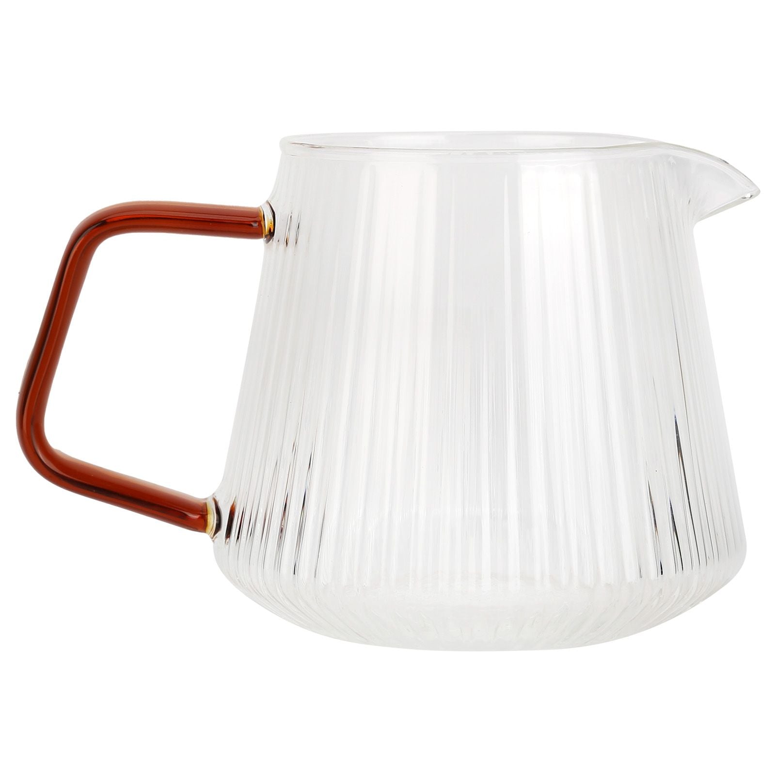 Coffee Cup High Borosilicate Transparent Thickened Tea Cup with Handle for Home Coffee Shop350ml