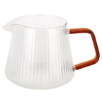 Coffee Cup High Borosilicate Transparent Thickened Tea Cup with Handle for Home Coffee Shop350ml