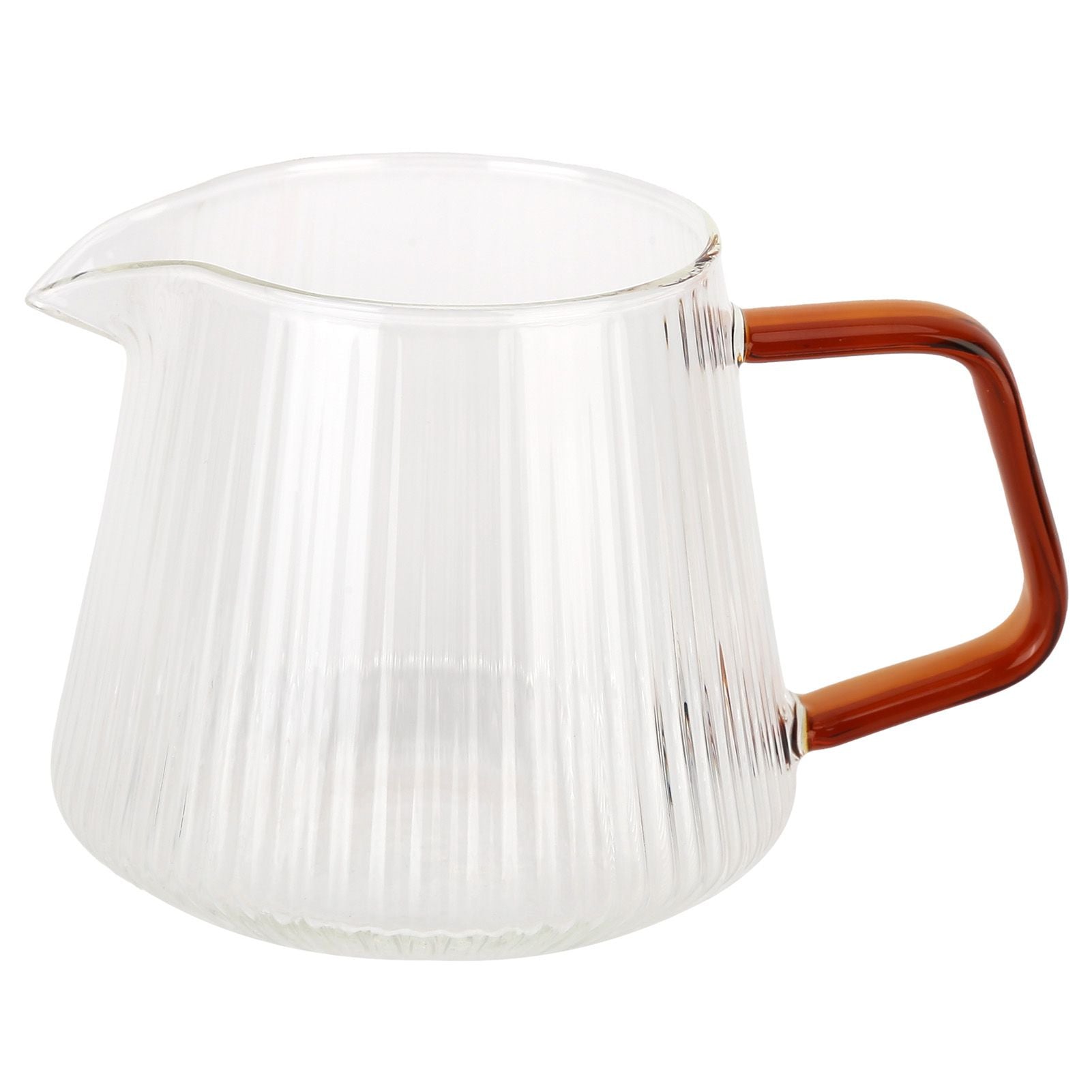 Coffee Cup High Borosilicate Transparent Thickened Tea Cup with Handle for Home Coffee Shop350ml