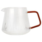 Coffee Cup High Borosilicate Transparent Thickened Tea Cup with Handle for Home Coffee Shop350ml
