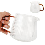 Coffee Cup High Borosilicate Transparent Thickened Tea Cup with Handle for Home Coffee Shop500ml