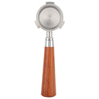 Coffee Bottomless Portafilter Stainless Steel Filter Holder Basket Replacement Tool Coffee Machine Accessory51mm Rosewood