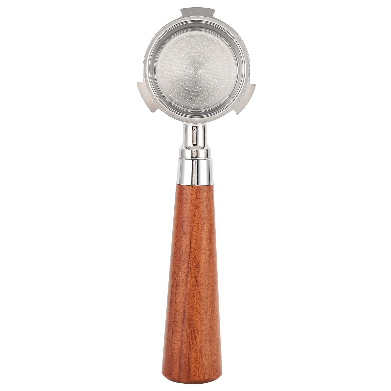 Coffee Bottomless Portafilter Stainless Steel Filter Holder Basket Replacement Tool Coffee Machine Accessory51mm Rosewood