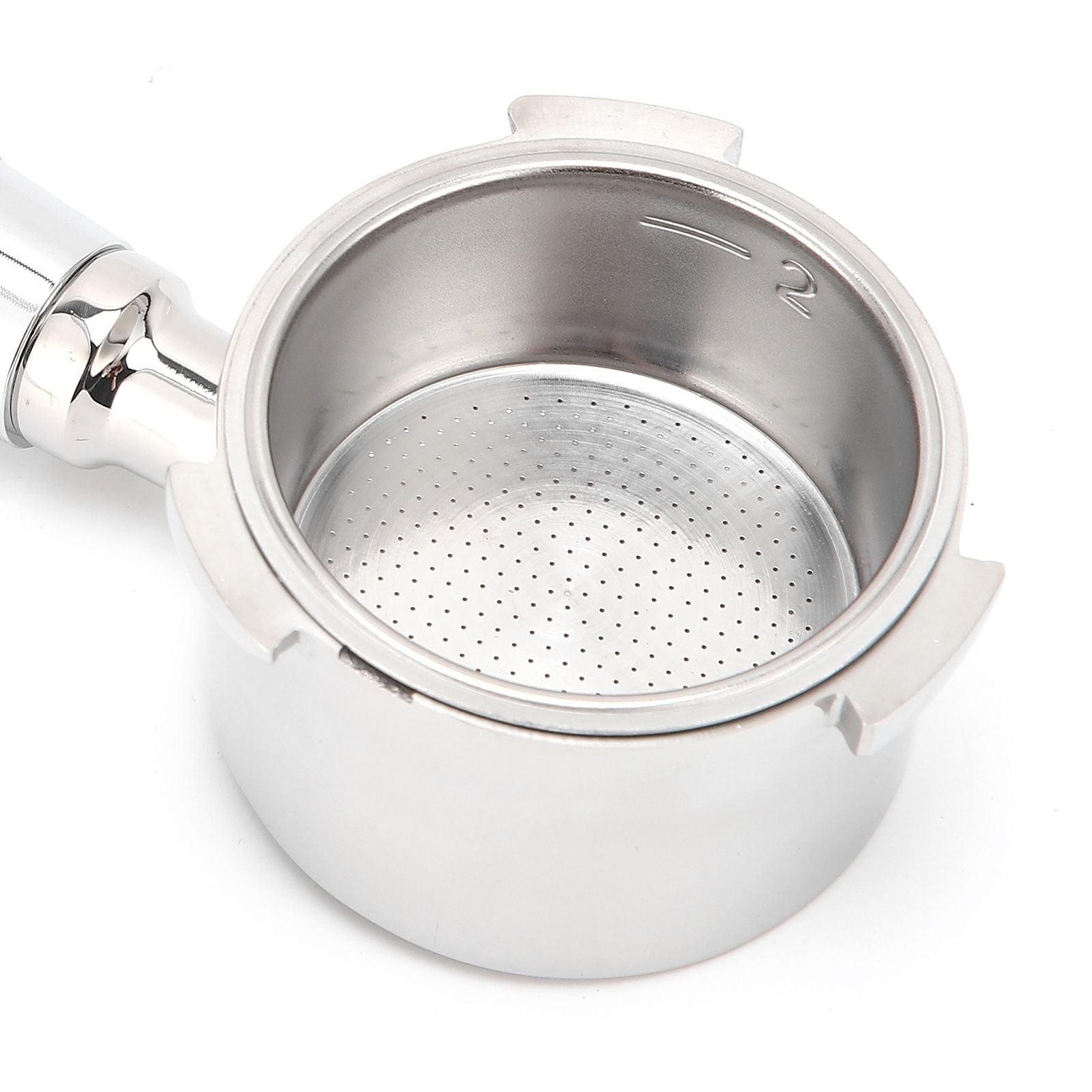 Coffee Bottomless Portafilter Stainless Steel Filter Holder Basket Replacement Tool Coffee Machine Accessory51mm Rosewood