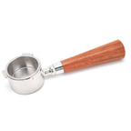 Coffee Bottomless Portafilter Stainless Steel Filter Holder Basket Replacement Tool Coffee Machine Accessory54mm Rosewood