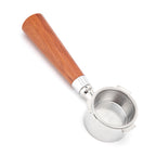 Coffee Bottomless Portafilter Stainless Steel Filter Holder Basket Replacement Tool Coffee Machine Accessory54mm Rosewood