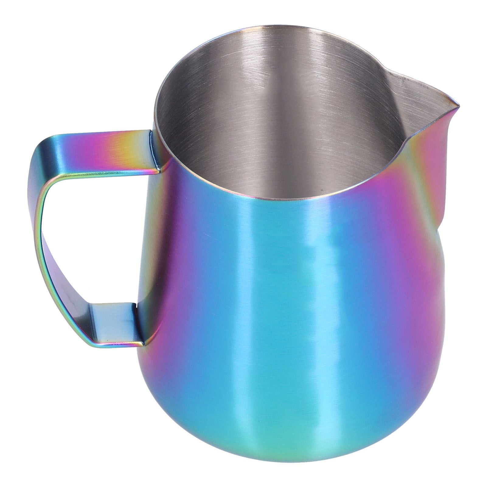 Milk Frothing Pitcher 304 Stainless Steel Milk Jugs Coffee Frothing Pitchers Latte Art Jug for Making Coffee400ml