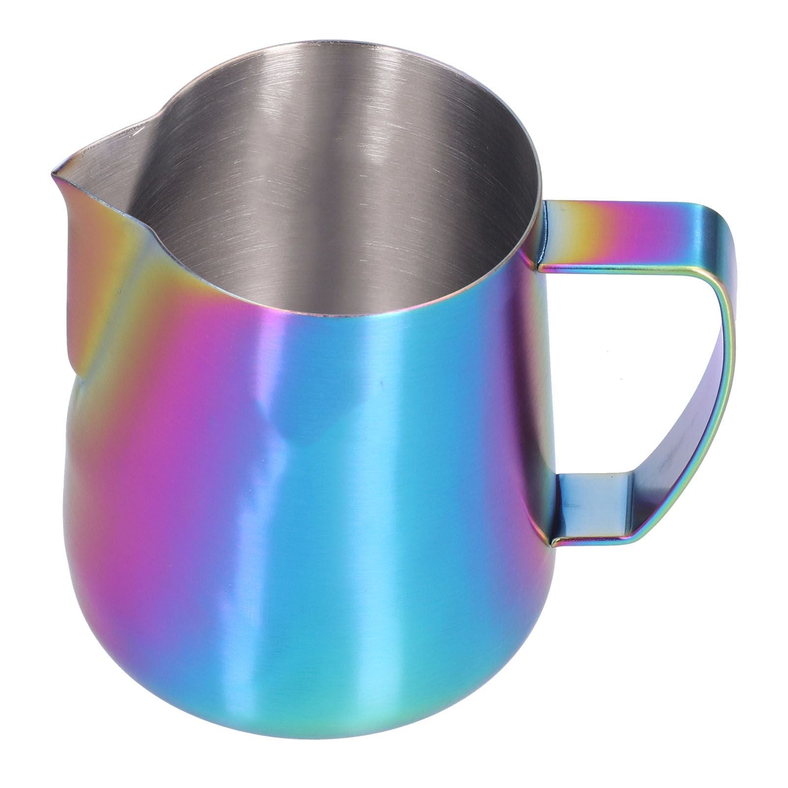 Milk Frothing Pitcher 304 Stainless Steel Milk Jugs Coffee Frothing Pitchers Latte Art Jug for Making Coffee600ml