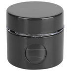 Coffee Bean Container Iron Glass Mini Sealed Jar Kitchen Storage Tank for Beans TeaBlack