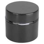 Coffee Bean Container Iron Glass Mini Sealed Jar Kitchen Storage Tank for Beans TeaBlack
