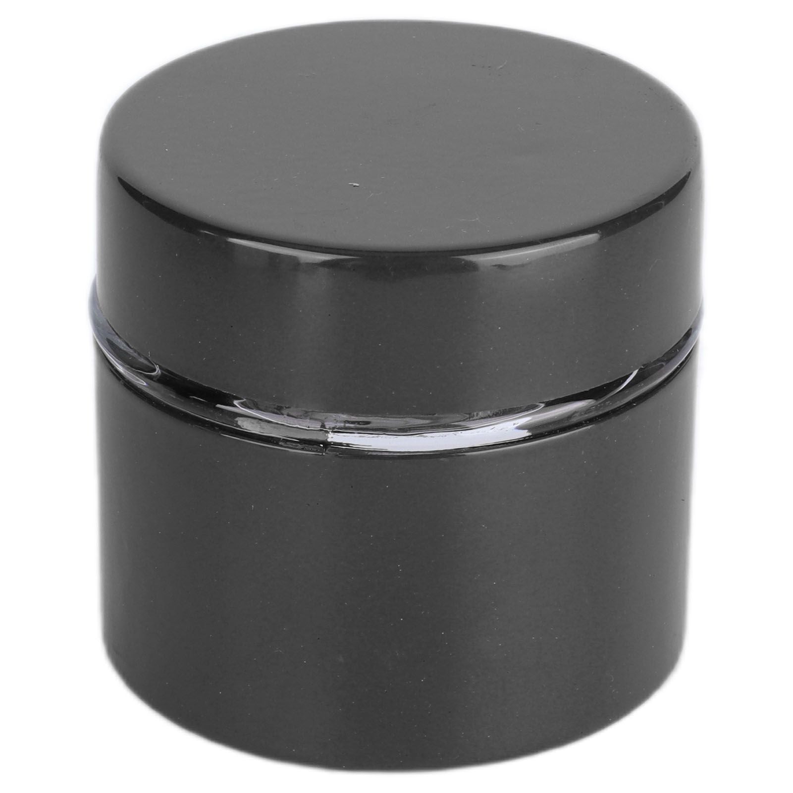 Coffee Bean Container Iron Glass Mini Sealed Jar Kitchen Storage Tank for Beans TeaBlack