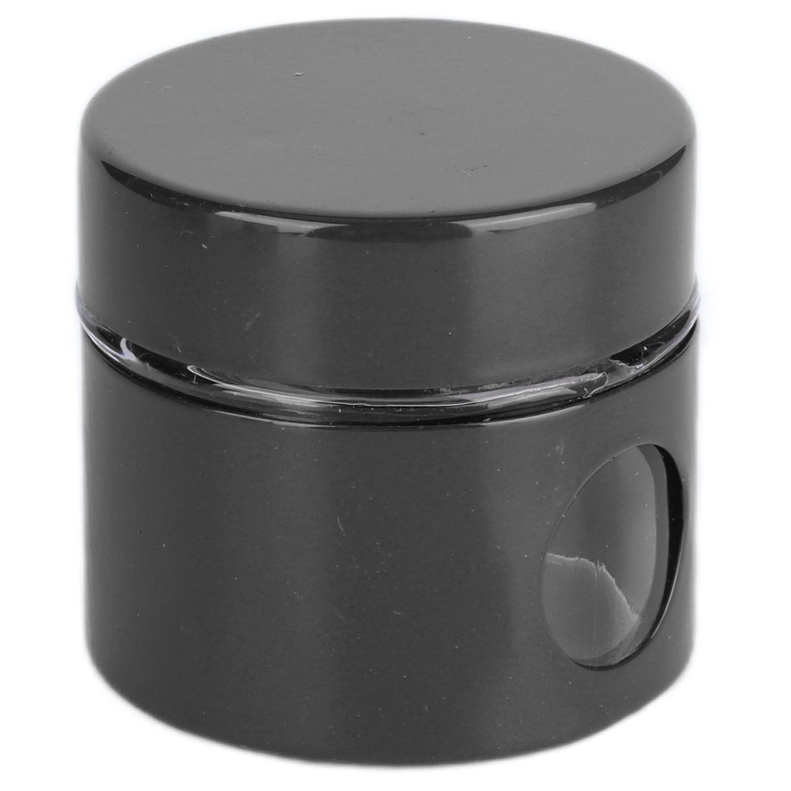 Coffee Bean Container Iron Glass Mini Sealed Jar Kitchen Storage Tank for Beans TeaBlack