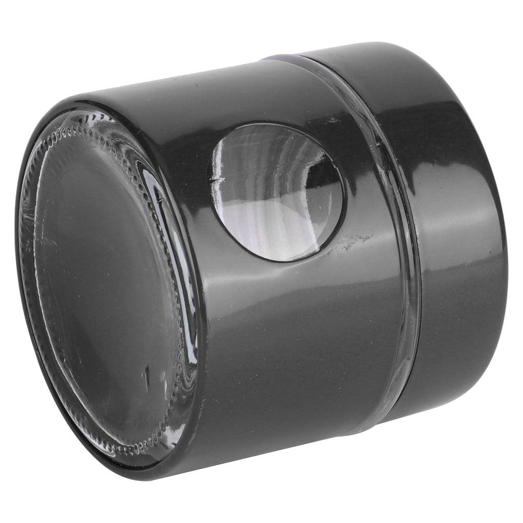 Coffee Bean Container Iron Glass Mini Sealed Jar Kitchen Storage Tank for Beans TeaBlack