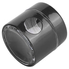 Coffee Bean Container Iron Glass Mini Sealed Jar Kitchen Storage Tank for Beans TeaBlack