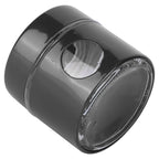 Coffee Bean Container Iron Glass Mini Sealed Jar Kitchen Storage Tank for Beans TeaBlack