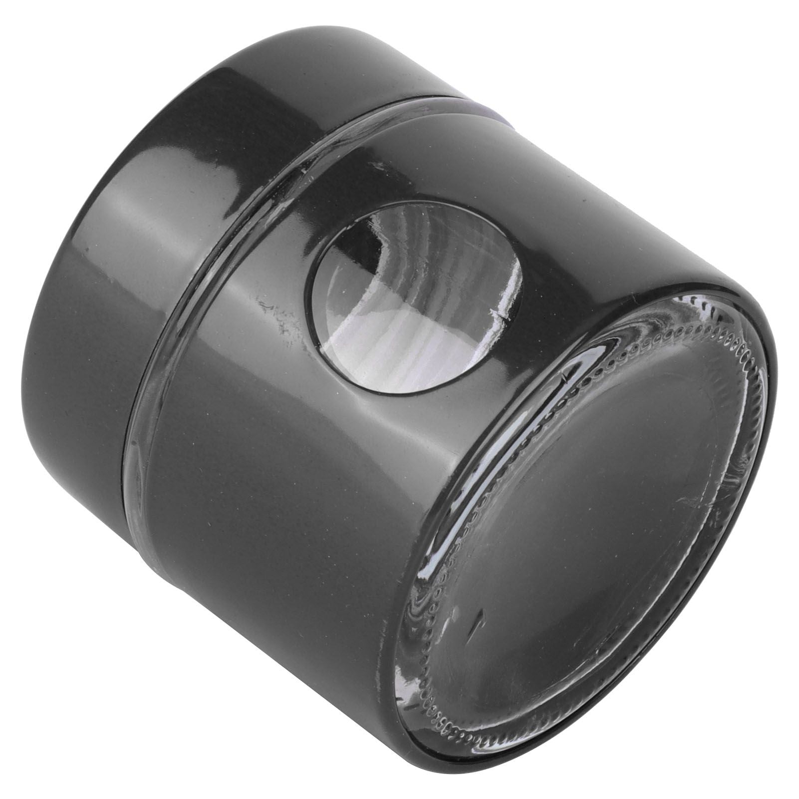 Coffee Bean Container Iron Glass Mini Sealed Jar Kitchen Storage Tank for Beans TeaBlack