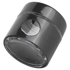 Coffee Bean Container Iron Glass Mini Sealed Jar Kitchen Storage Tank for Beans TeaBlack