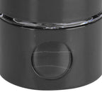 Coffee Bean Container Iron Glass Mini Sealed Jar Kitchen Storage Tank for Beans TeaBlack